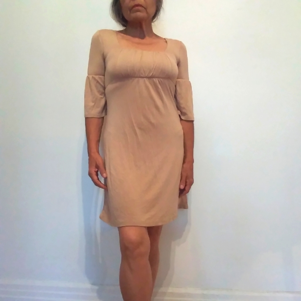 Mini dress in stretchy fabric